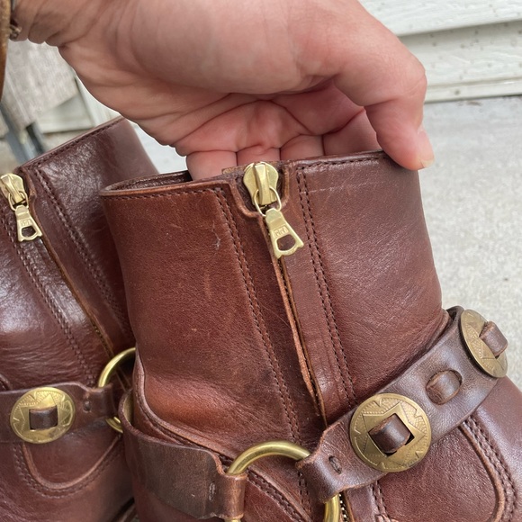 Love Jules Leather Harness Boots - Picture 12 of 16